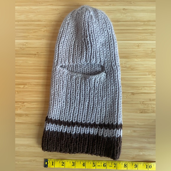 Hand Knit Balaclava New - Never Worn - Picture 3 of 5